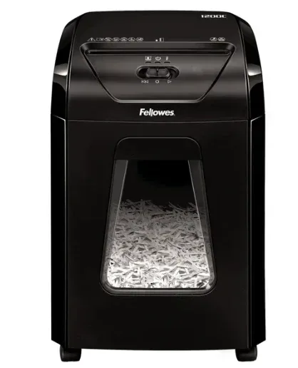 Fellowes Powershred 1200C 12-Sheet Crosscut Shredder - Image 2