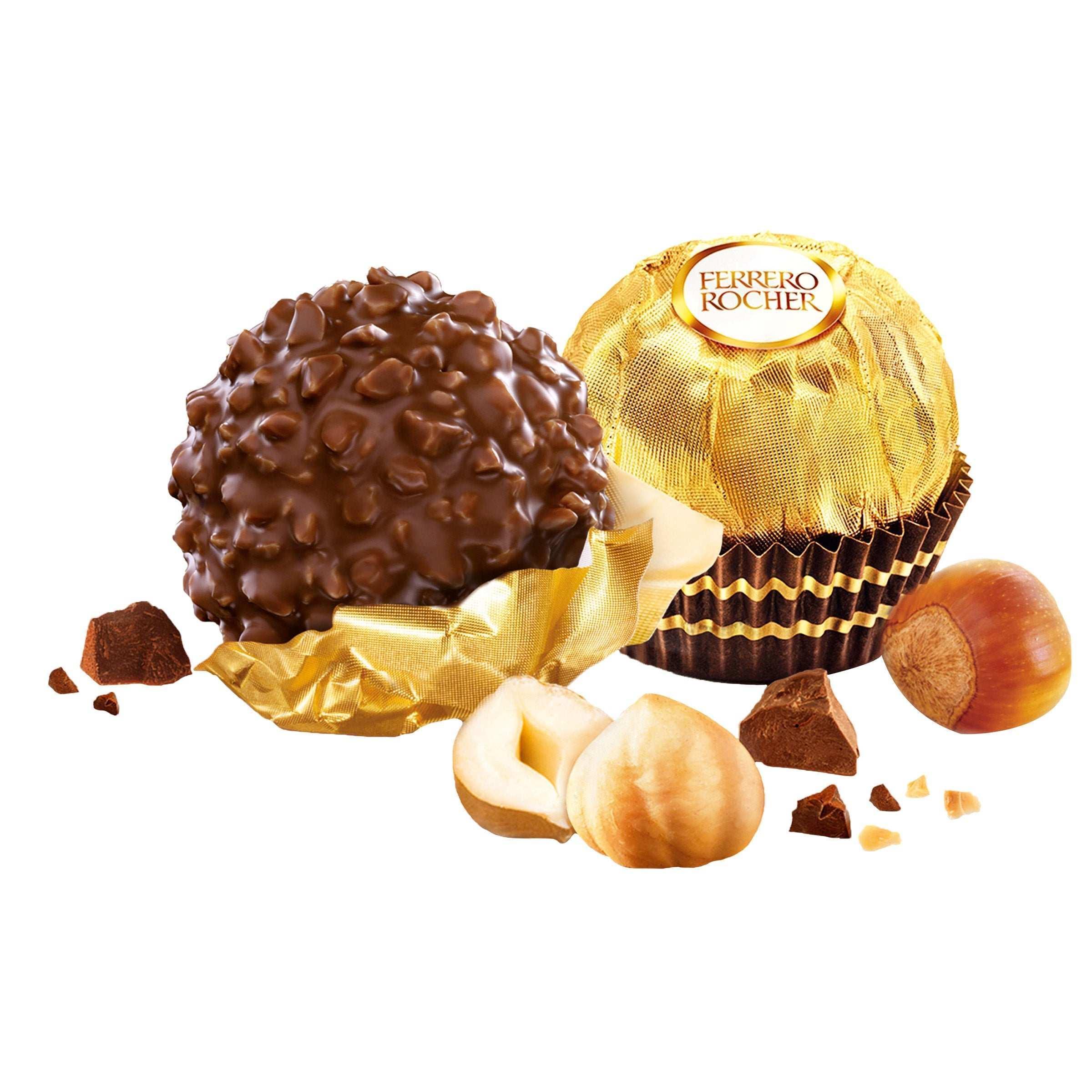 Ferrero Rocher, Milk Chocolate Hazelnut Candy, 21.2 oz, 48 Count - Image 3
