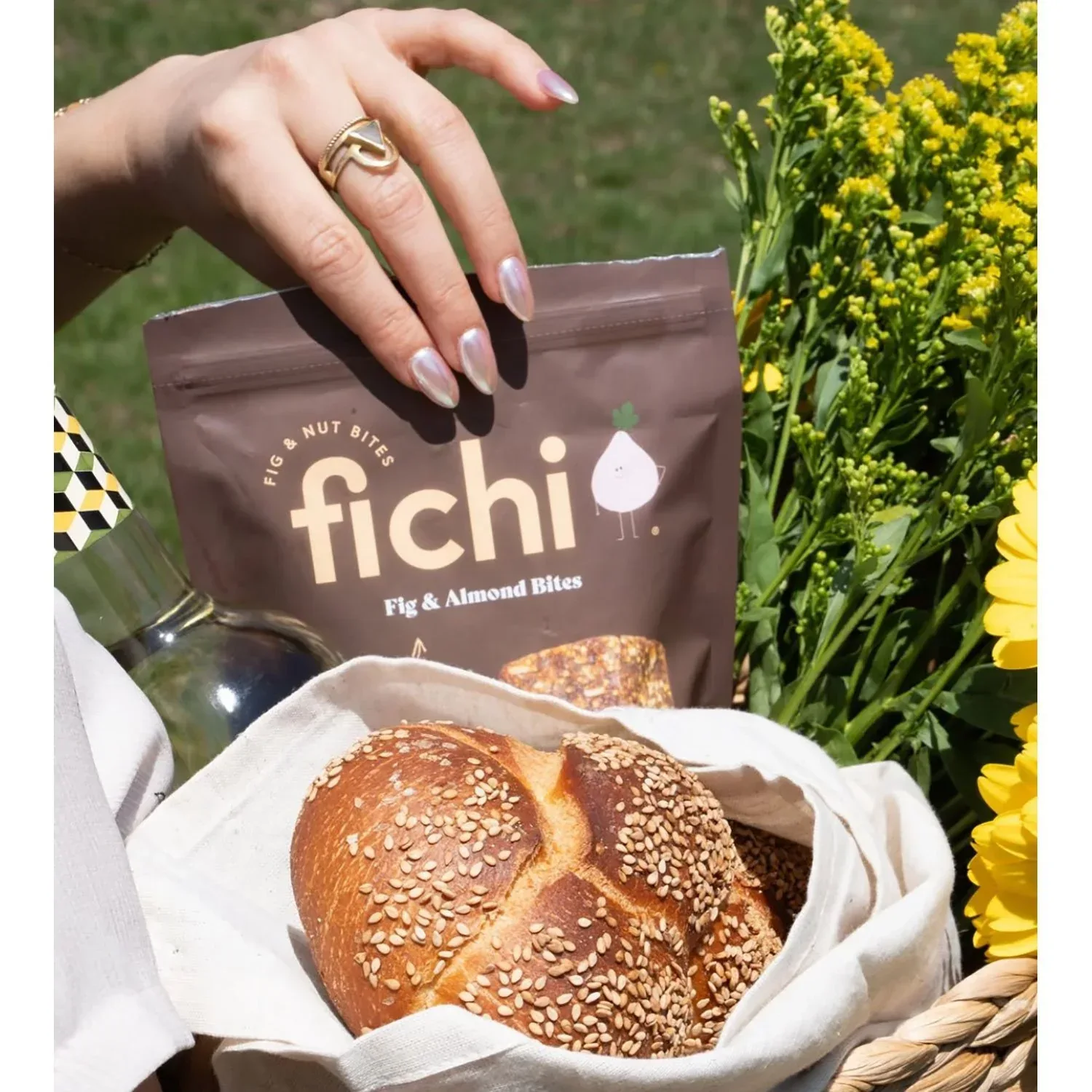 Fichi Fig & Almond Bites, 16 oz. - Image 4