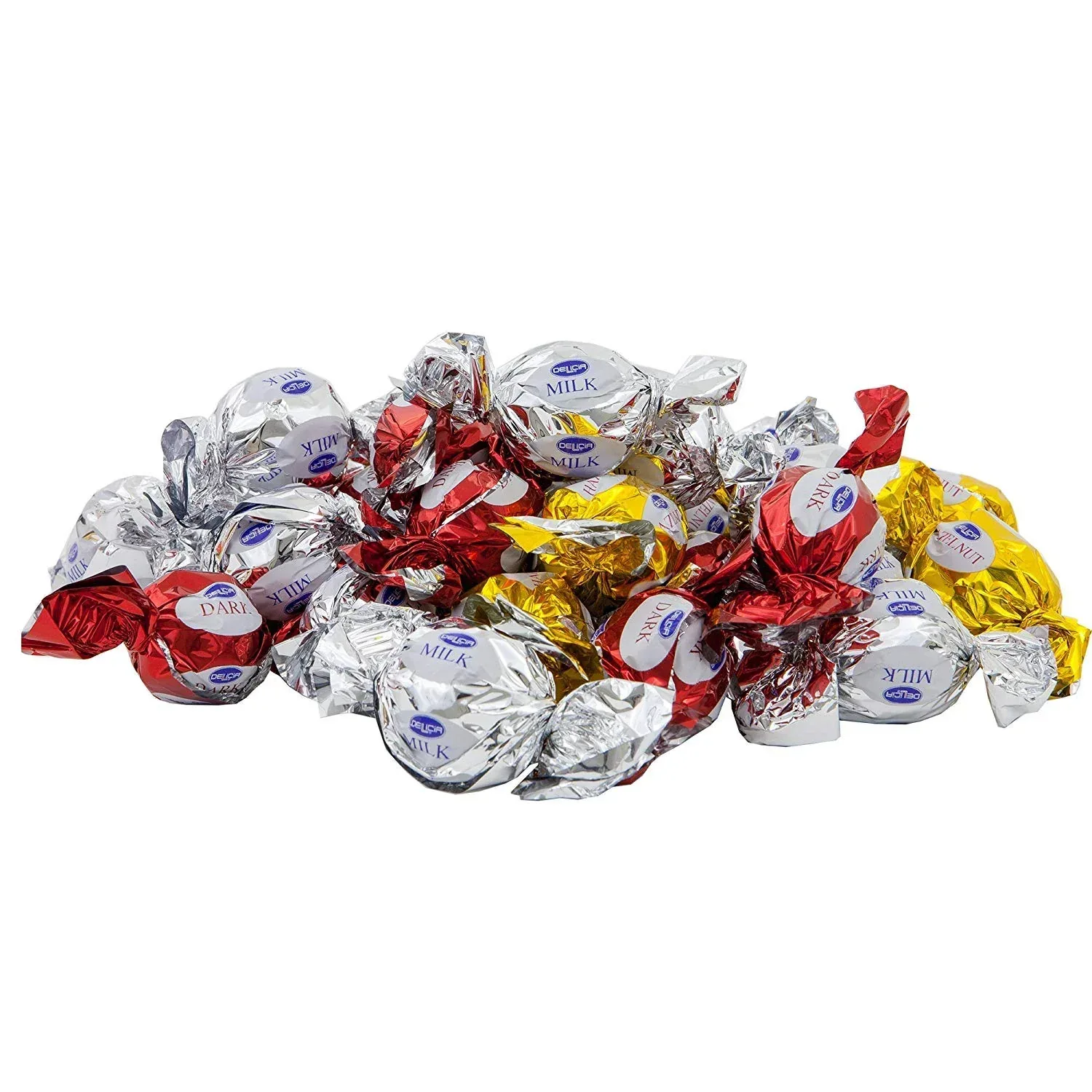Fine Italian Truffles Milk Chocolate Candies Gift Set Tin 2 Pack (Cocoa/Caramel, Hazelnut/Milk), 15.87oz Each Tin - Image 4