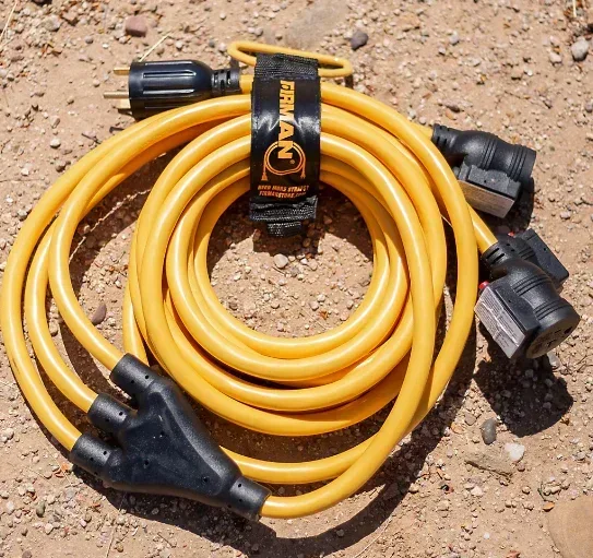 FIRMAN Power Equipment 25' 1101 TT-30P to (3)5-20R Power Cord - Image 3