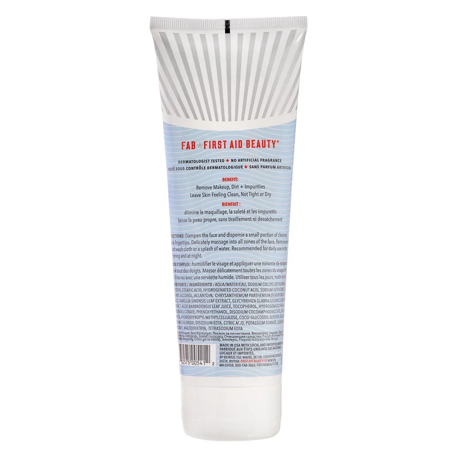 First Aid Beauty Pure Skin Face Cleanser, 8 oz. - Image 3