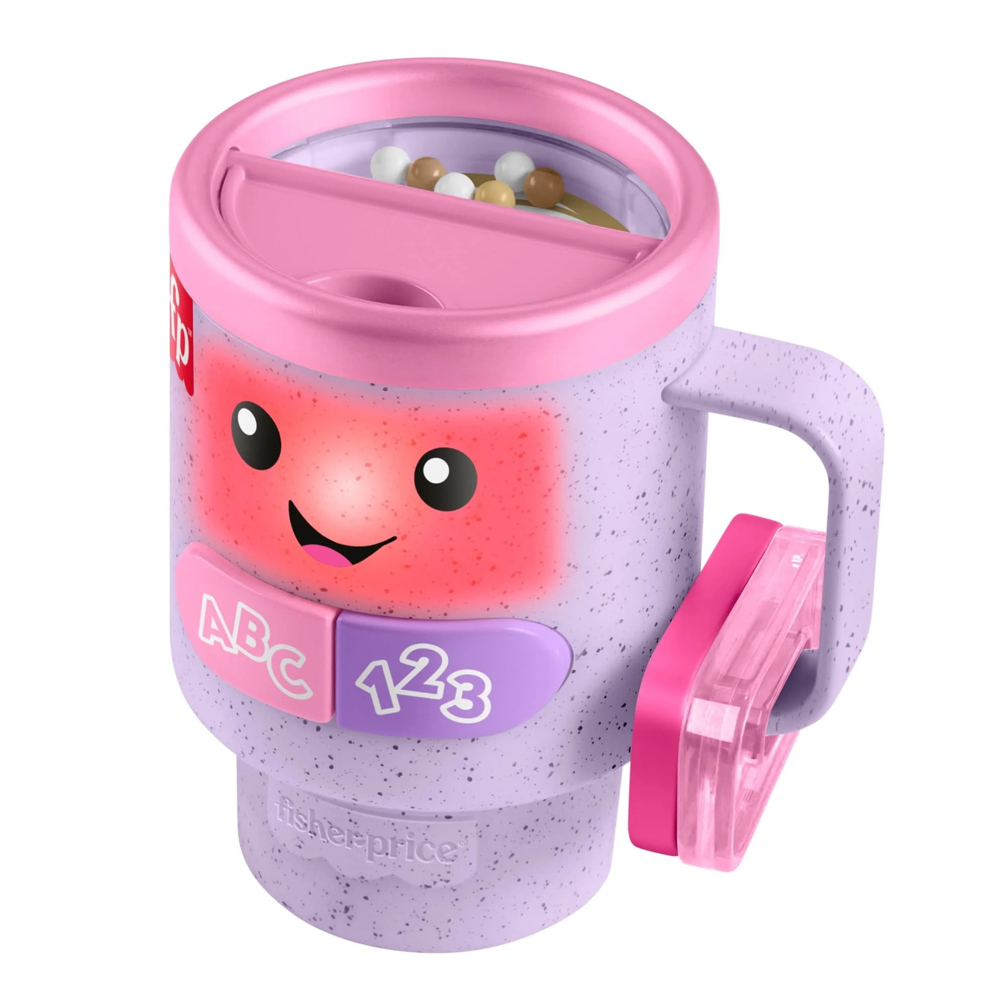 Fisher-Price Laugh & Learn Wake up & Learn Coffee Mug Baby & Toddler Toy with Music & Lights - Image 13