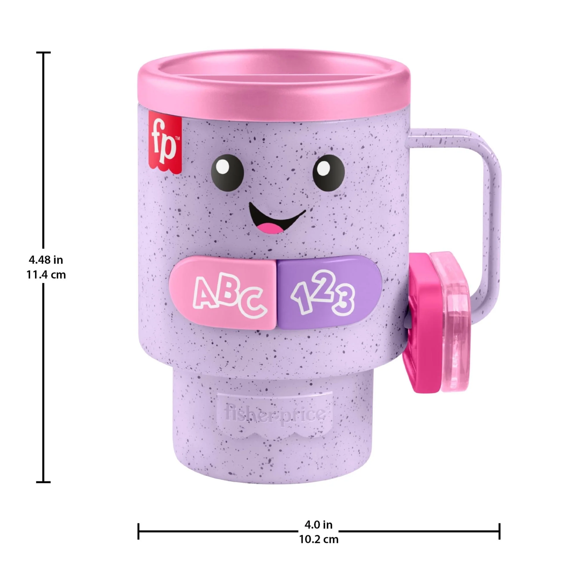 Fisher-Price Laugh & Learn Wake up & Learn Coffee Mug Baby & Toddler Toy with Music & Lights - Image 18