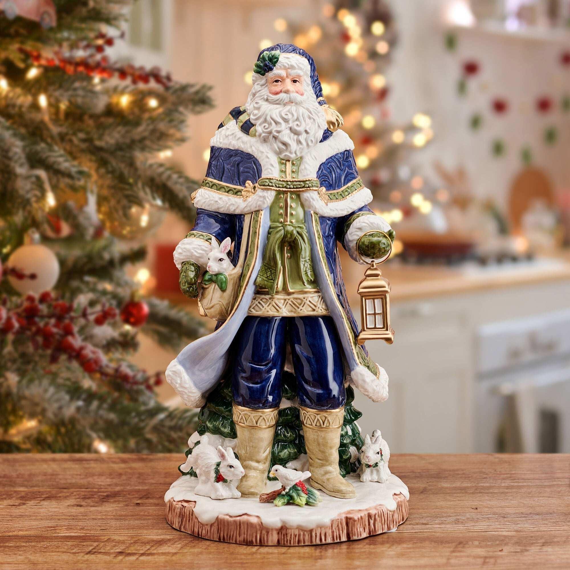 Fitz and Floyd Telluride Grand Santa Figurine - Image 7
