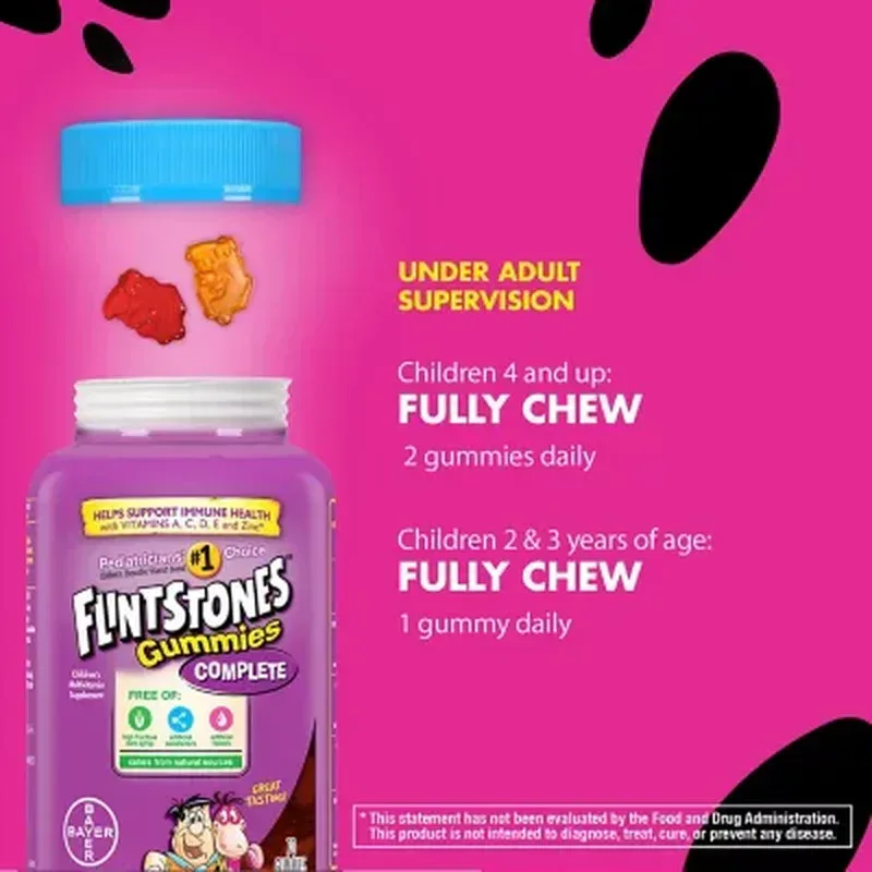Flintstones Complete Children'S Multivitamin Gummies (250 Ct.) - Image 7