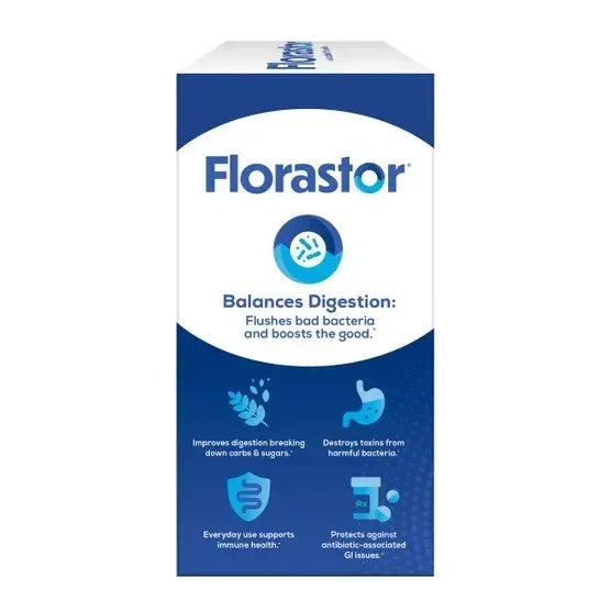 Florastor Daily Probiotic with Vitamin D3, 120 Vegetarian Capsules - Image 3