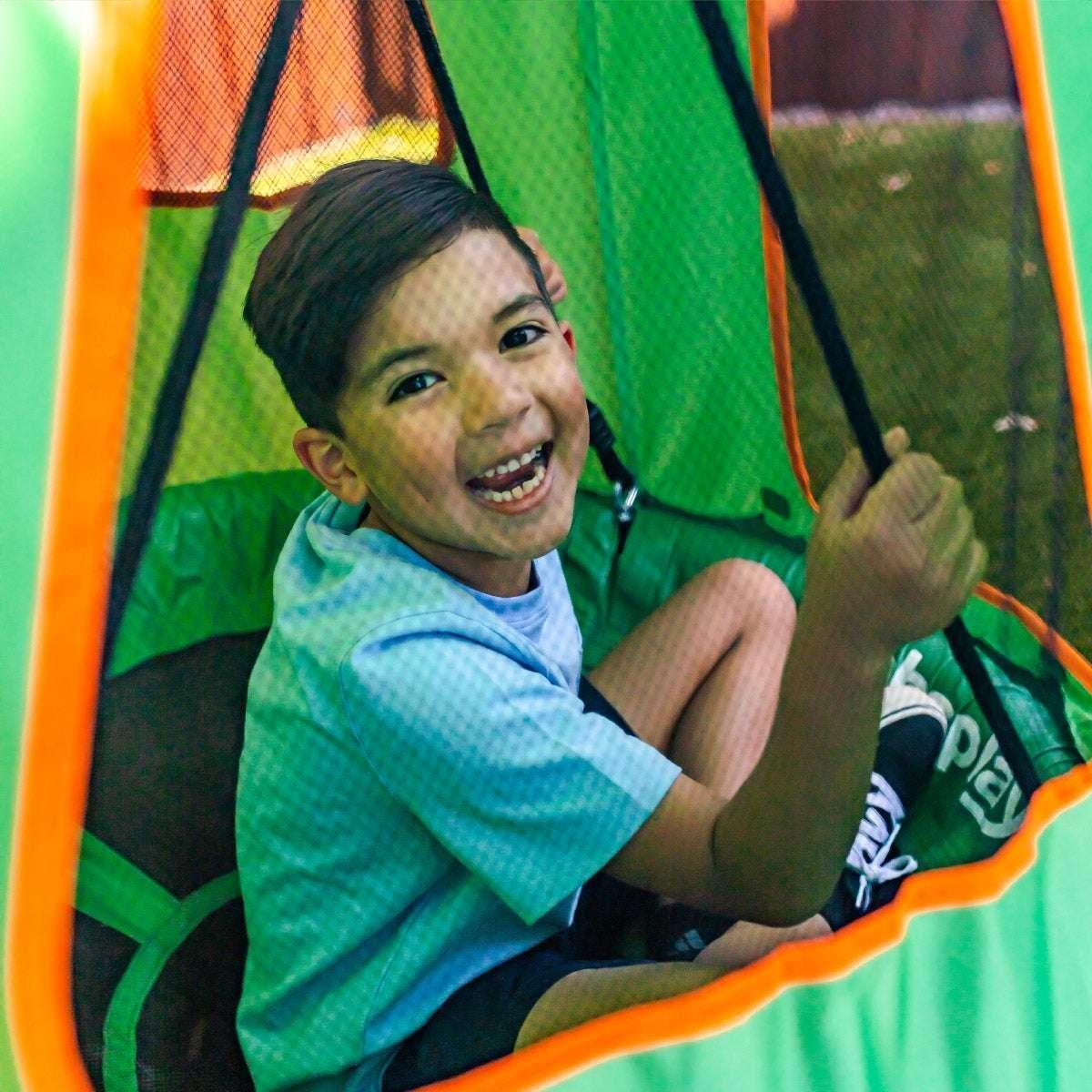 FlyMax Saucer Tree Swing with Tent - Image 3