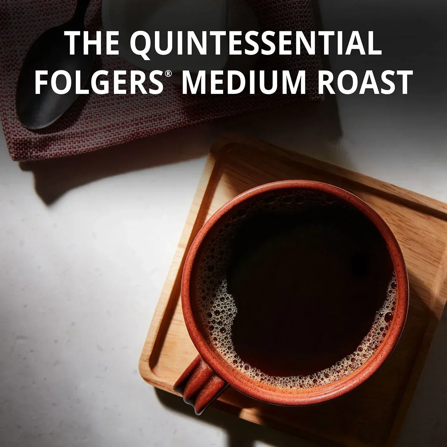 Folgers Classic Medium Roast Ground Coffee, 43.5 oz. - Image 2