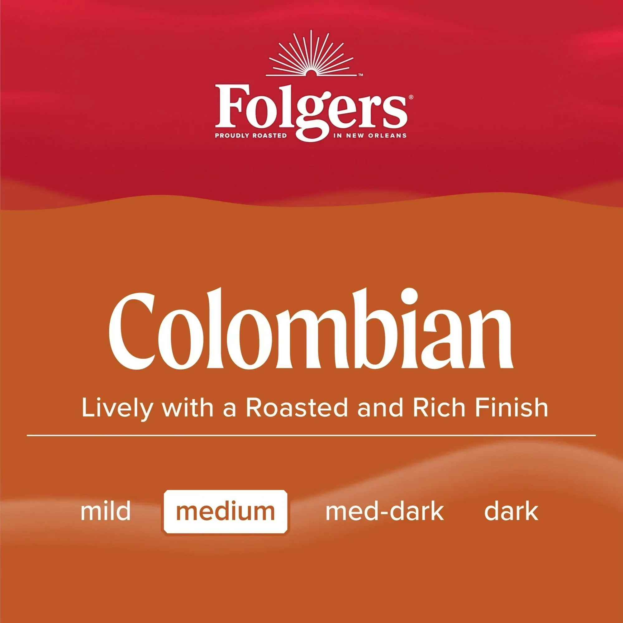 Folgers Colombian Decaffeinated Coffee, Medium Roast, Keurig K Cup Brewers, 24 Count Box - Image 7