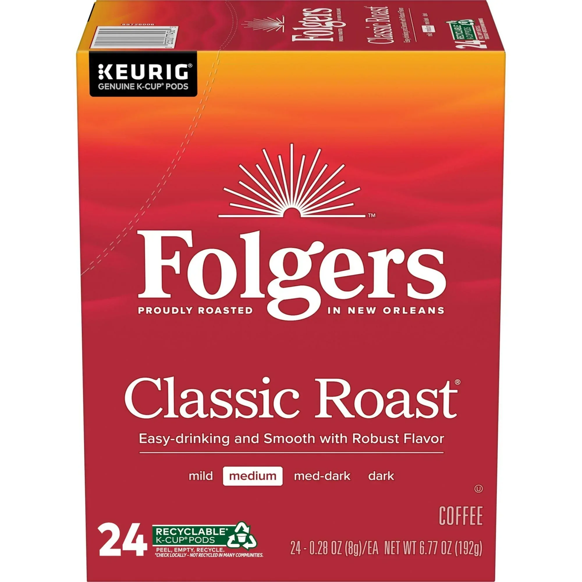 Folgers French Vanilla Artificially Flavored Coffee, Mild Roast, Keurig K Cup Pods, 24 Count Box - Image 11