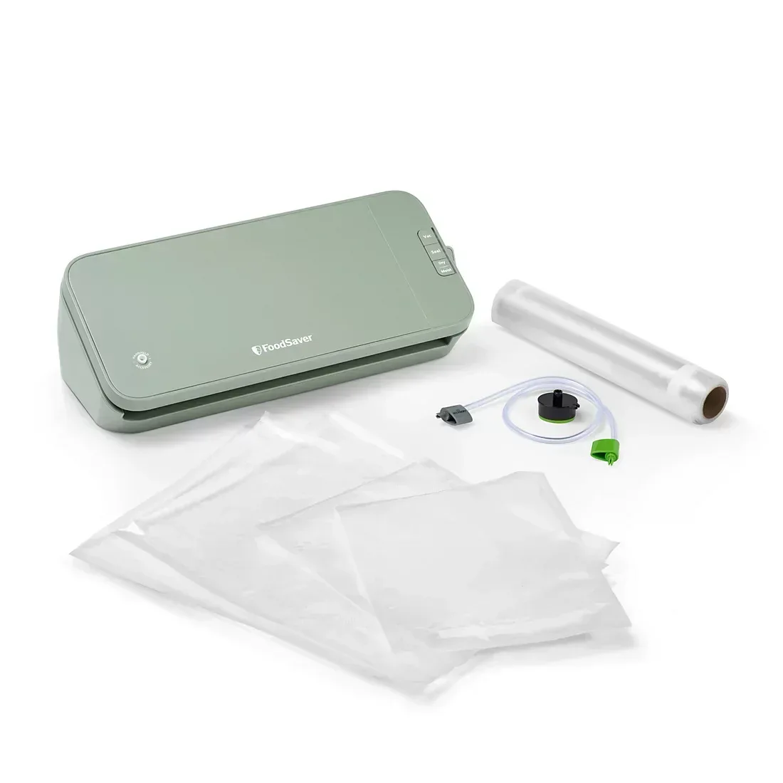 FoodSaver Select Vacuum Sealer with Bags and Roll - Sage - Image 2