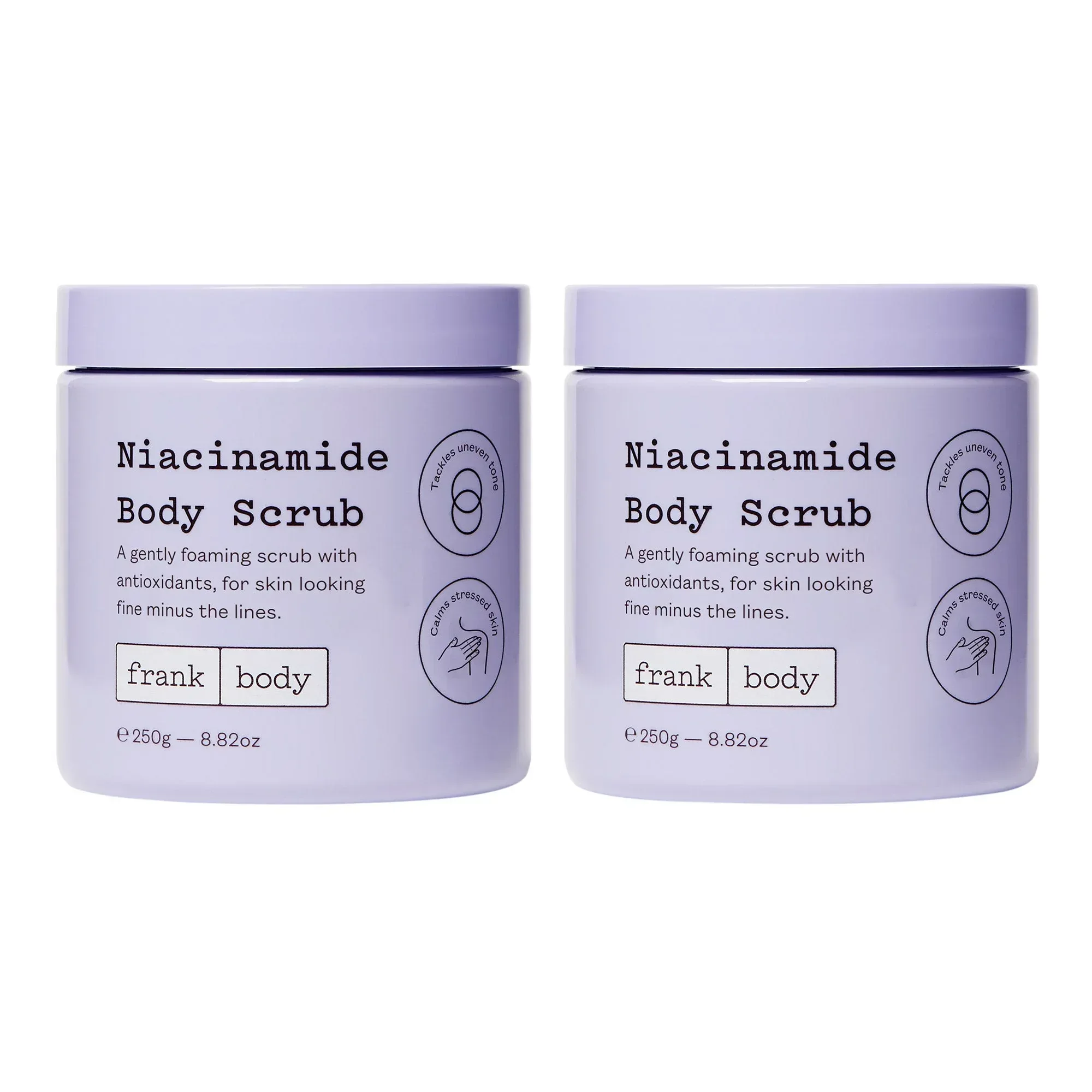 frank body Niacinamide Body Scrub, 8.82 fl oz, 2-pack - Image 2