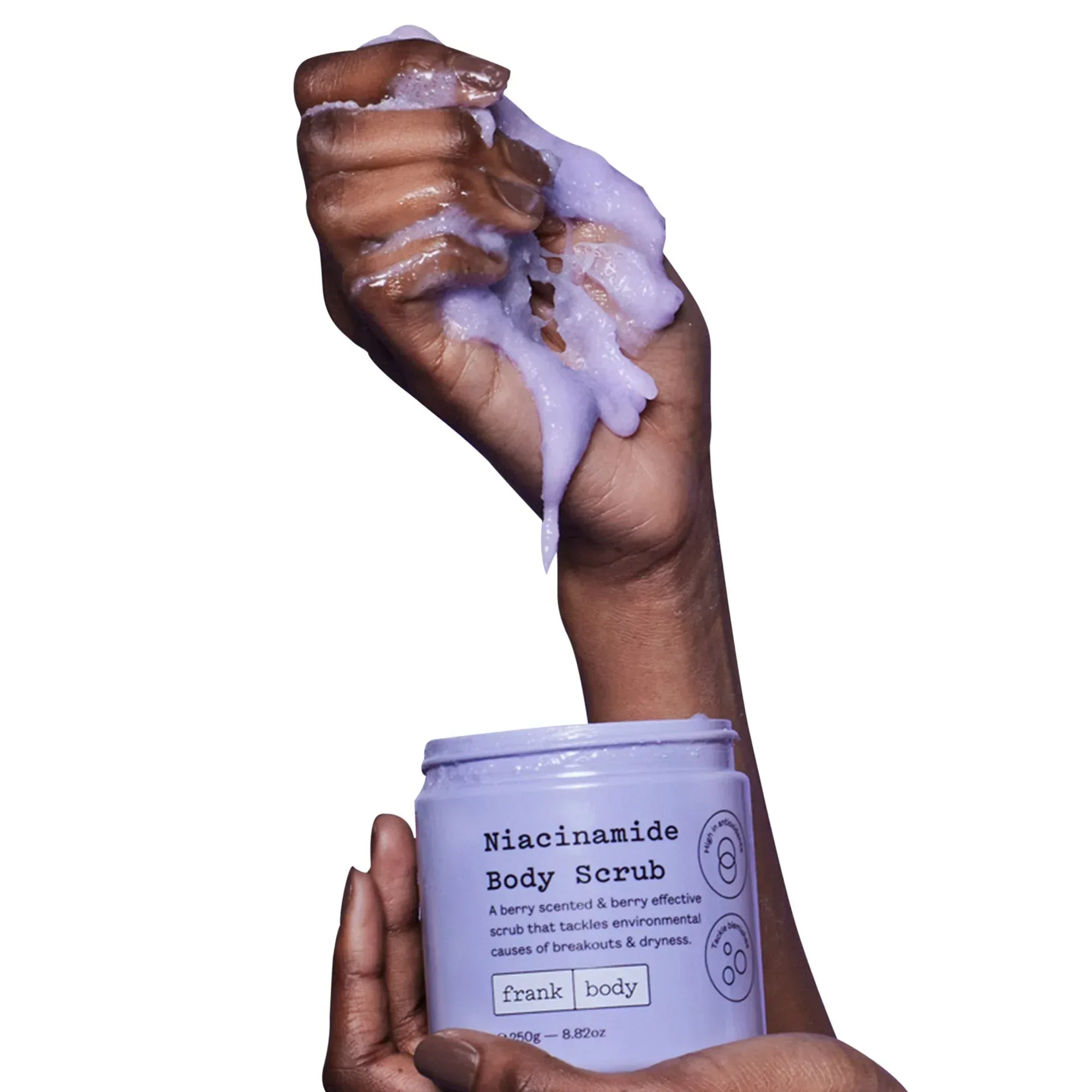 frank body Niacinamide Body Scrub, 8.82 fl oz, 2-pack - Image 4