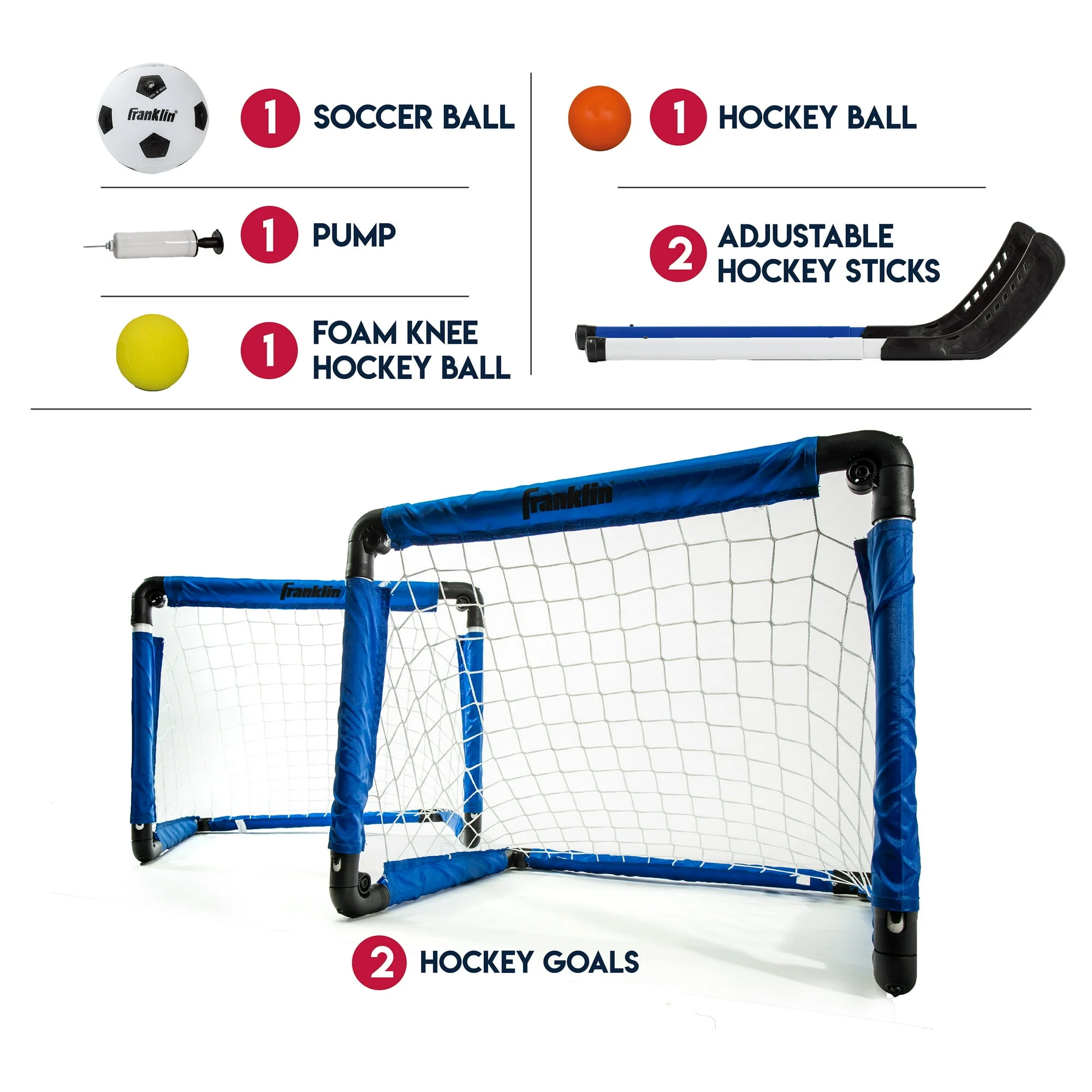 Franklin Sports 3-in-1 Indoor Sports Set - Image 2