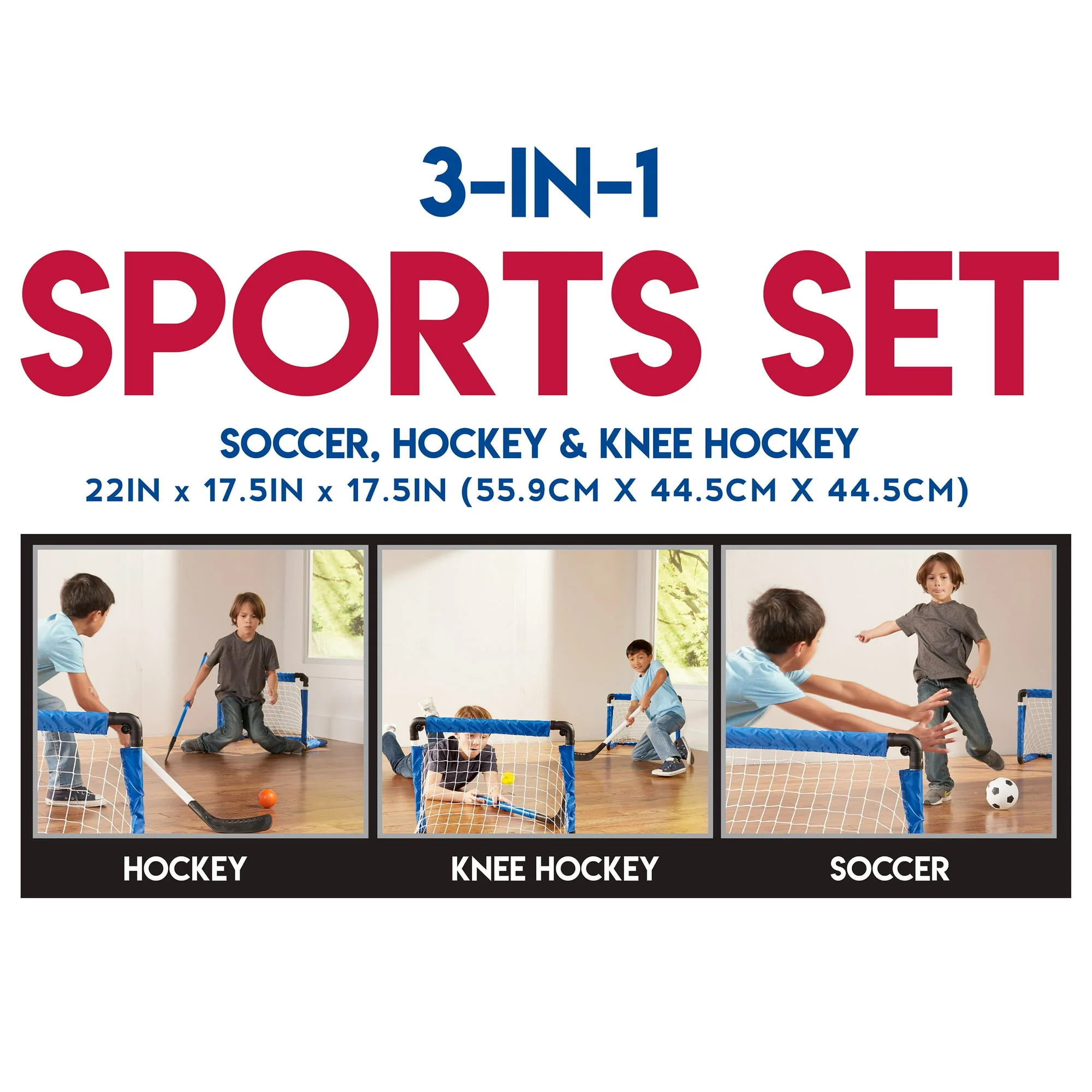 Franklin Sports 3-in-1 Indoor Sports Set - Image 3