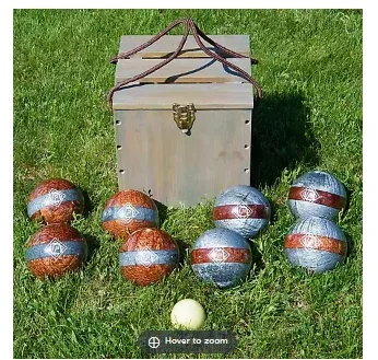 Franklin Sports Vintage Bocce Set - Image 3