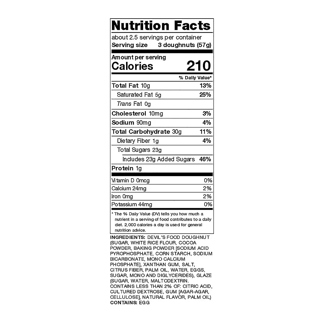 Freedom Gluten-Free Devils Food Chocolate Doughnut Minis, 5 oz. - Image 2