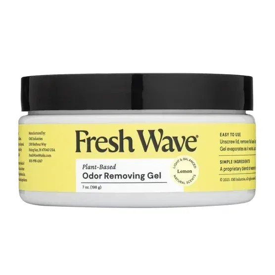Fresh Wave Odor Removing Gel, Lemon, 7 oz, 6-count - Image 2