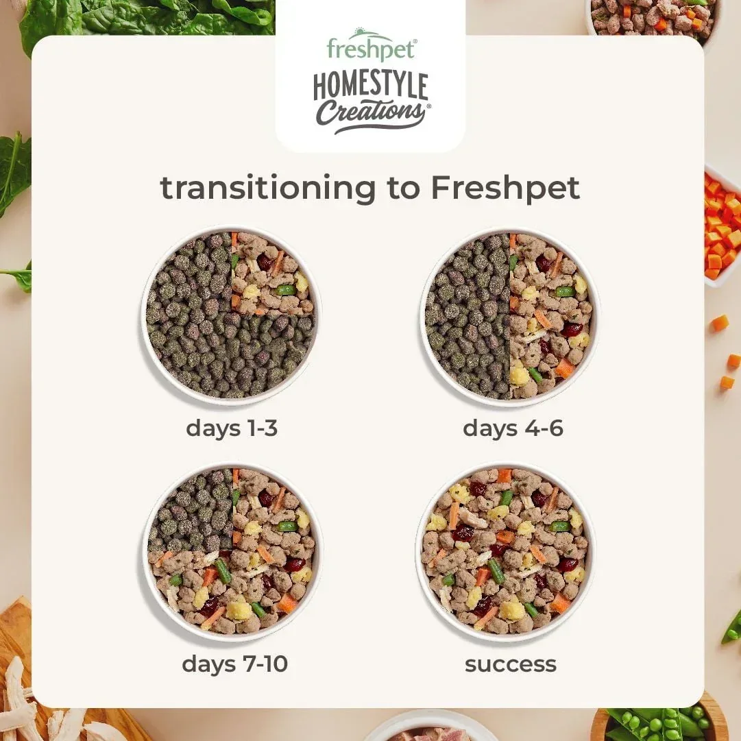 Freshpet Fresh Dog Food, Homestyle Creations, Beef, Chicken & Turkey Recipe, 1lb. - Image 7