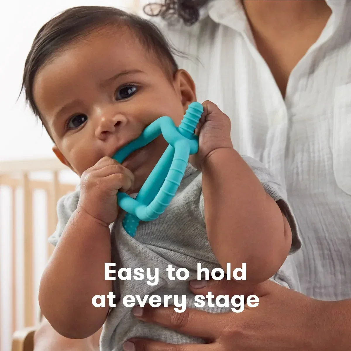 Frida Baby Get a Grip Teether, Multi-Texture Teething Toy for Baby Teething Pain Relief - Image 4