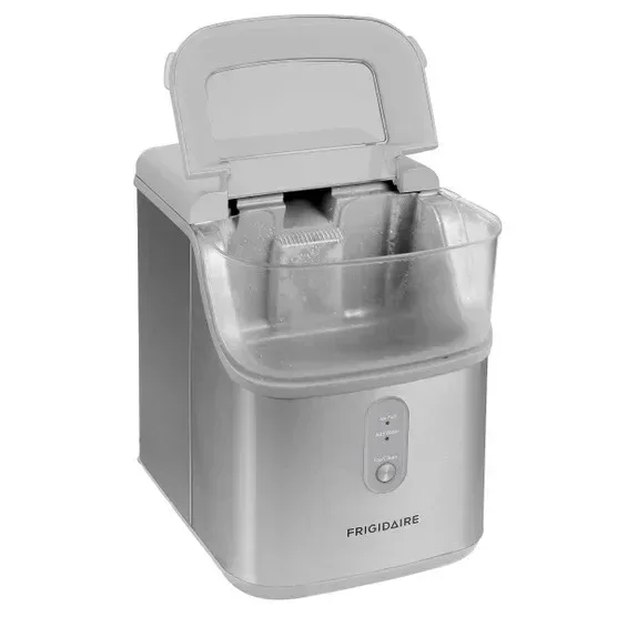 Frigidaire Crunch Countertop Nugget Ice Maker, 33 lbs, Stainless Scoop Included - Image 7