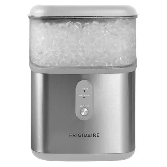 Frigidaire Crunch Countertop Nugget Ice Maker, 33 lbs, Stainless Scoop Included - Image 9