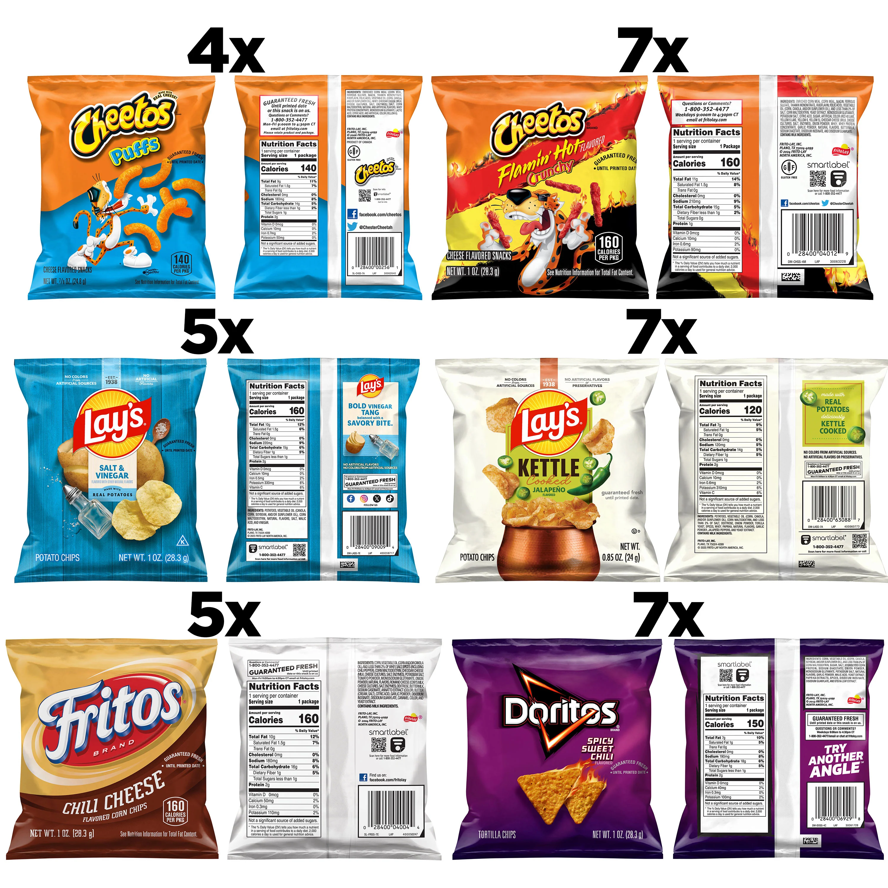Frito Lay Bold Mix Variety Pack, (pack of 35) - Image 3