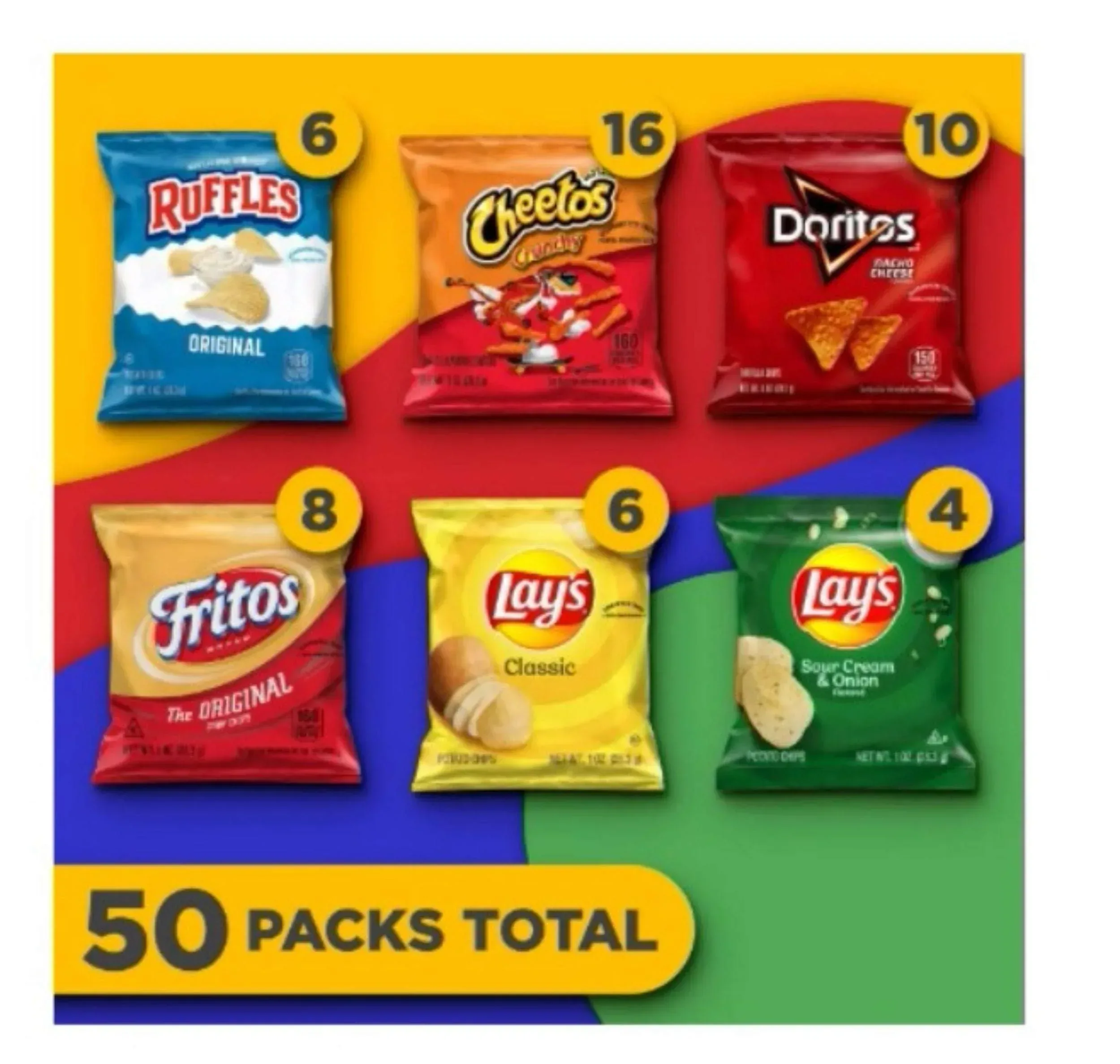 Frito-Lay Classic Mix Variety Pack Chips, 50 pk. - Image 3