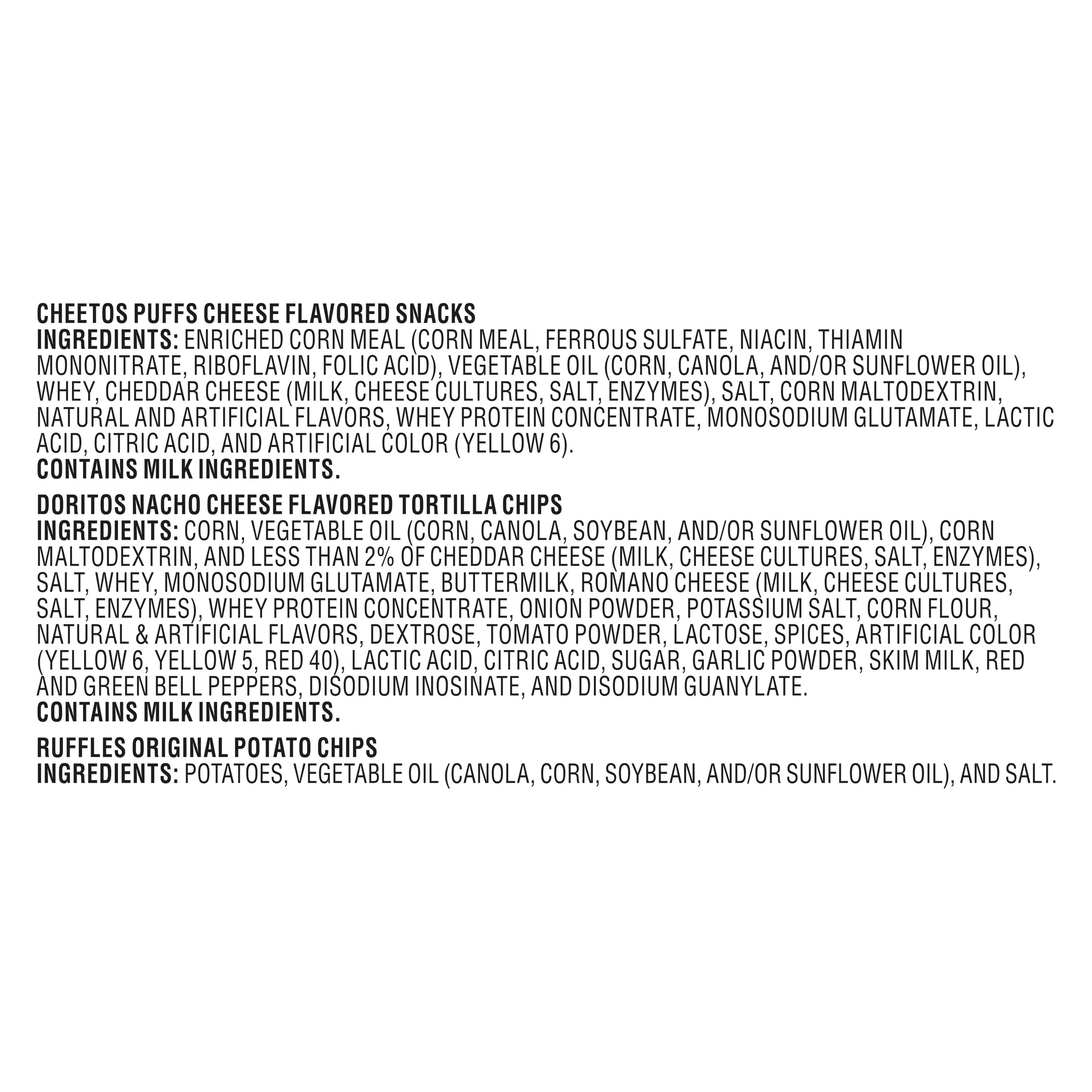 Frito lay Favorites Multipack Mix 9.625 oz Snack Chips Assortment 10 pack - Image 7