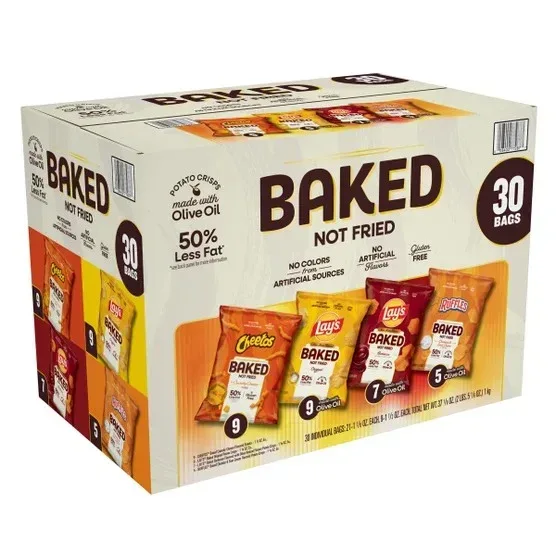 Frito Lay Oven Baked Mix, Variety Pack, 30-count - Image 2