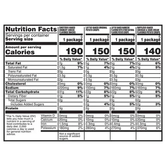 Frito Lay Oven Baked Mix, Variety Pack, 30-count - Image 4
