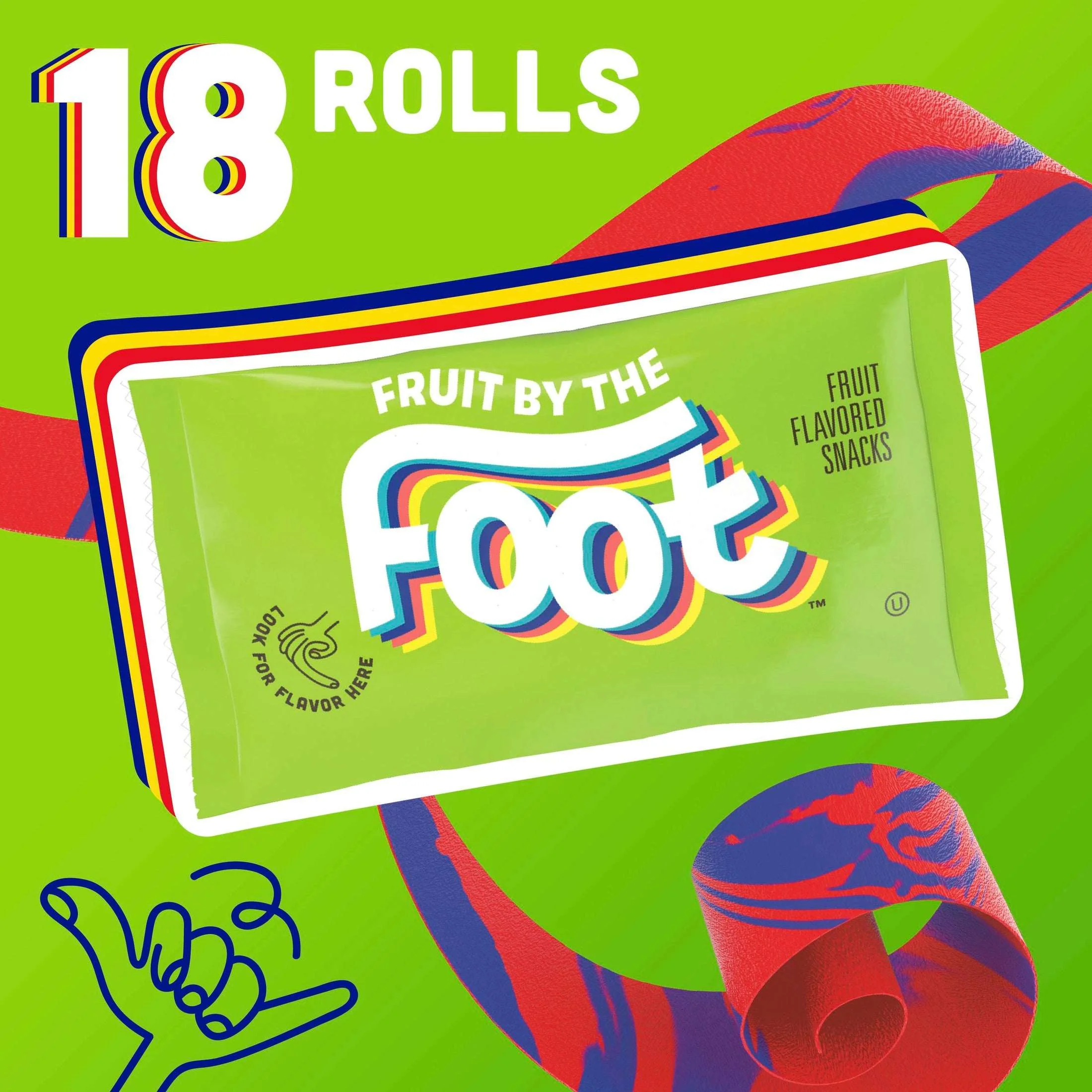 Fruit by the Foot Gluten Free Berry and Strawberry Fruit Flavored Snacks (18 Rolls) - Image 3