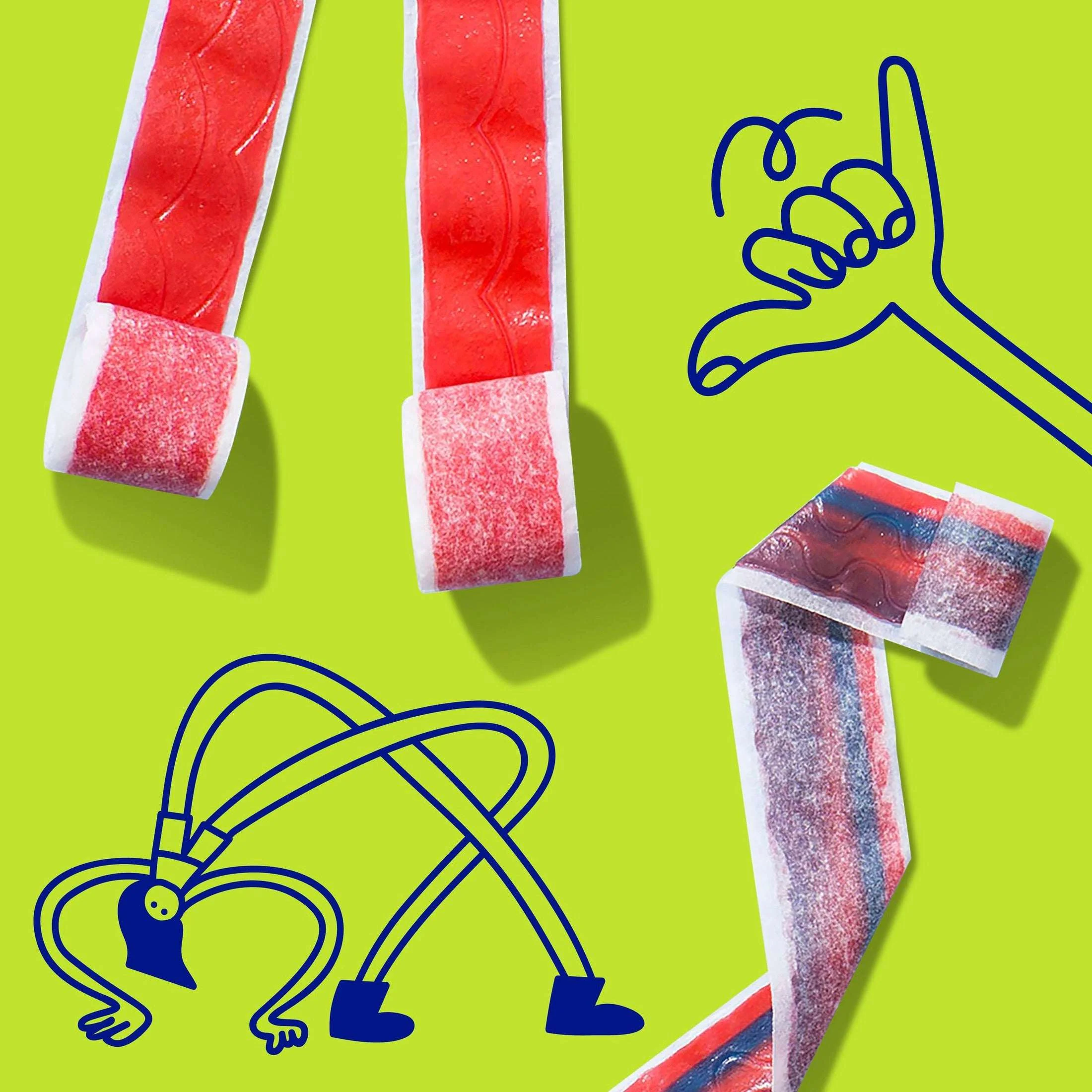 Fruit by the Foot Gluten Free Berry and Strawberry Fruit Flavored Snacks (18 Rolls) - Image 5