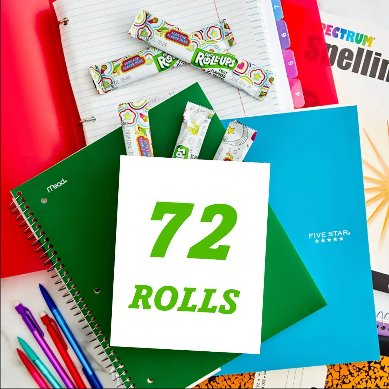 Fruit Roll-Ups Variety Pack, 0.5 oz., 72 pk. - Image 4