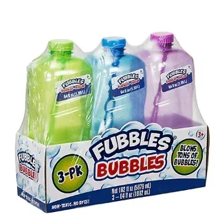 Fubbles Bubbles, 3 pk./ 64 oz. - Image 3