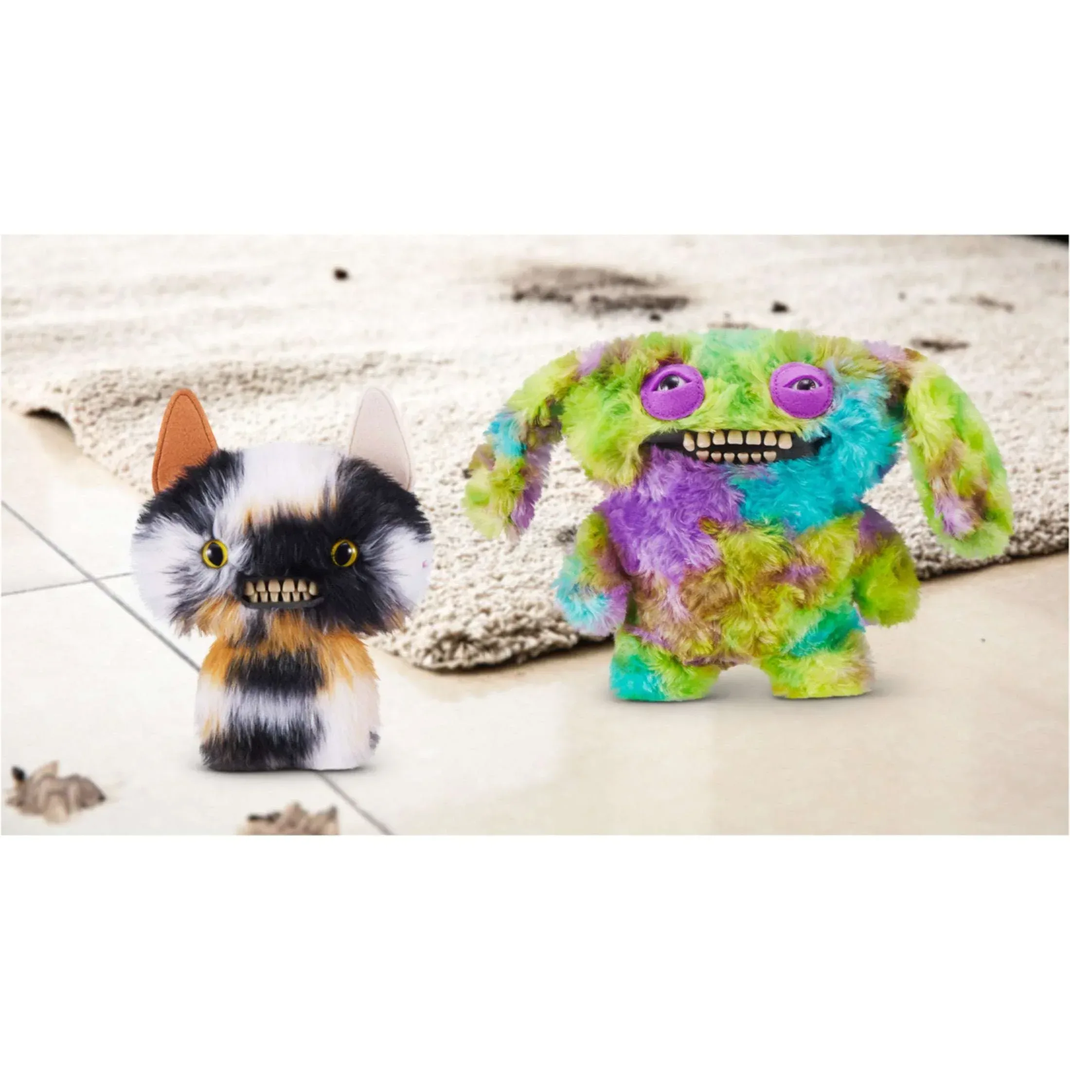 Fuggler Butt Ugly Pets 9 inch (Cheezee - Calico Cat), Ugly Monster Stuffed Animal Toy by ZURU - Image 7