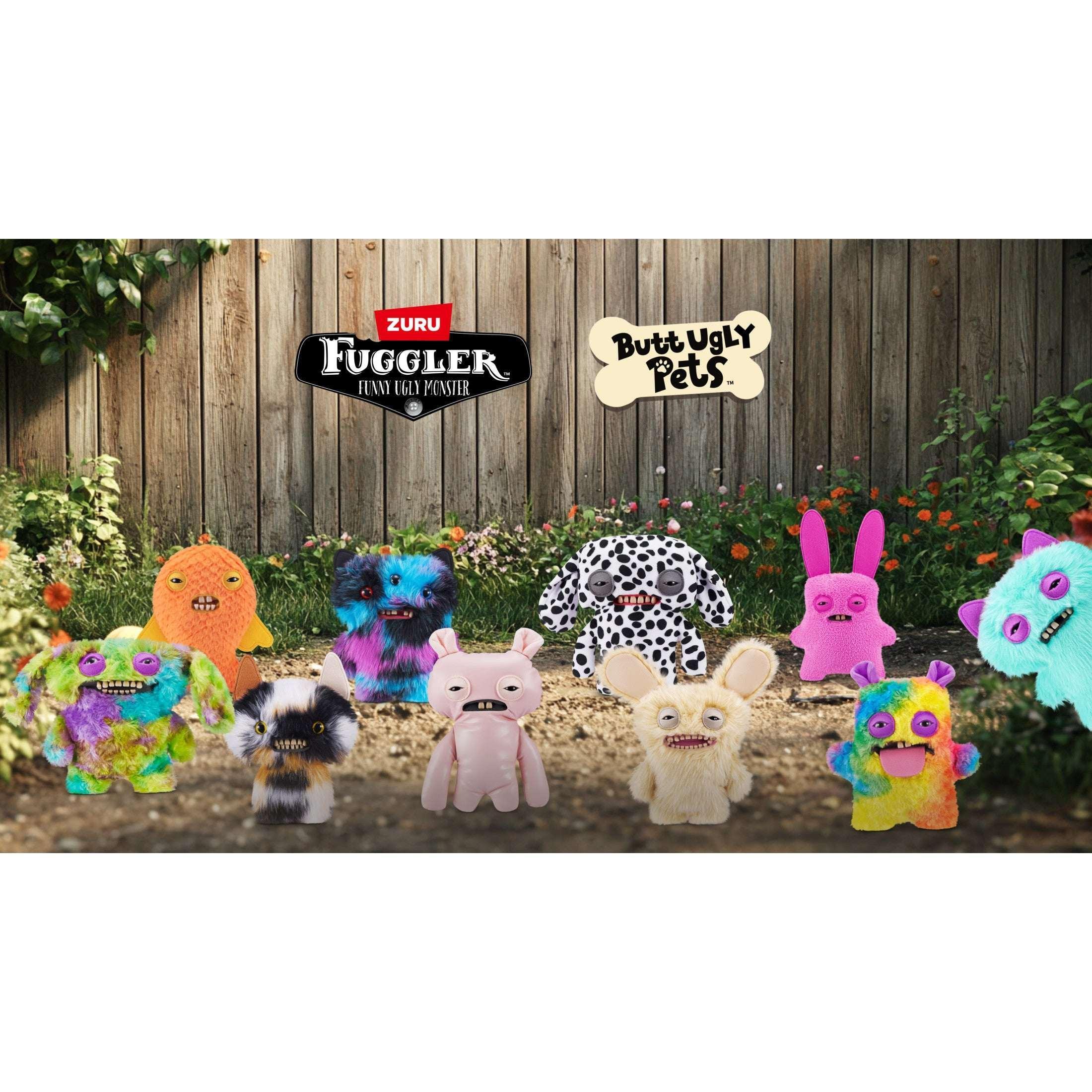 Fuggler Butt Ugly Pets 9 inch (Cheezee - Calico Cat), Ugly Monster Stuffed Animal Toy by ZURU - Image 8