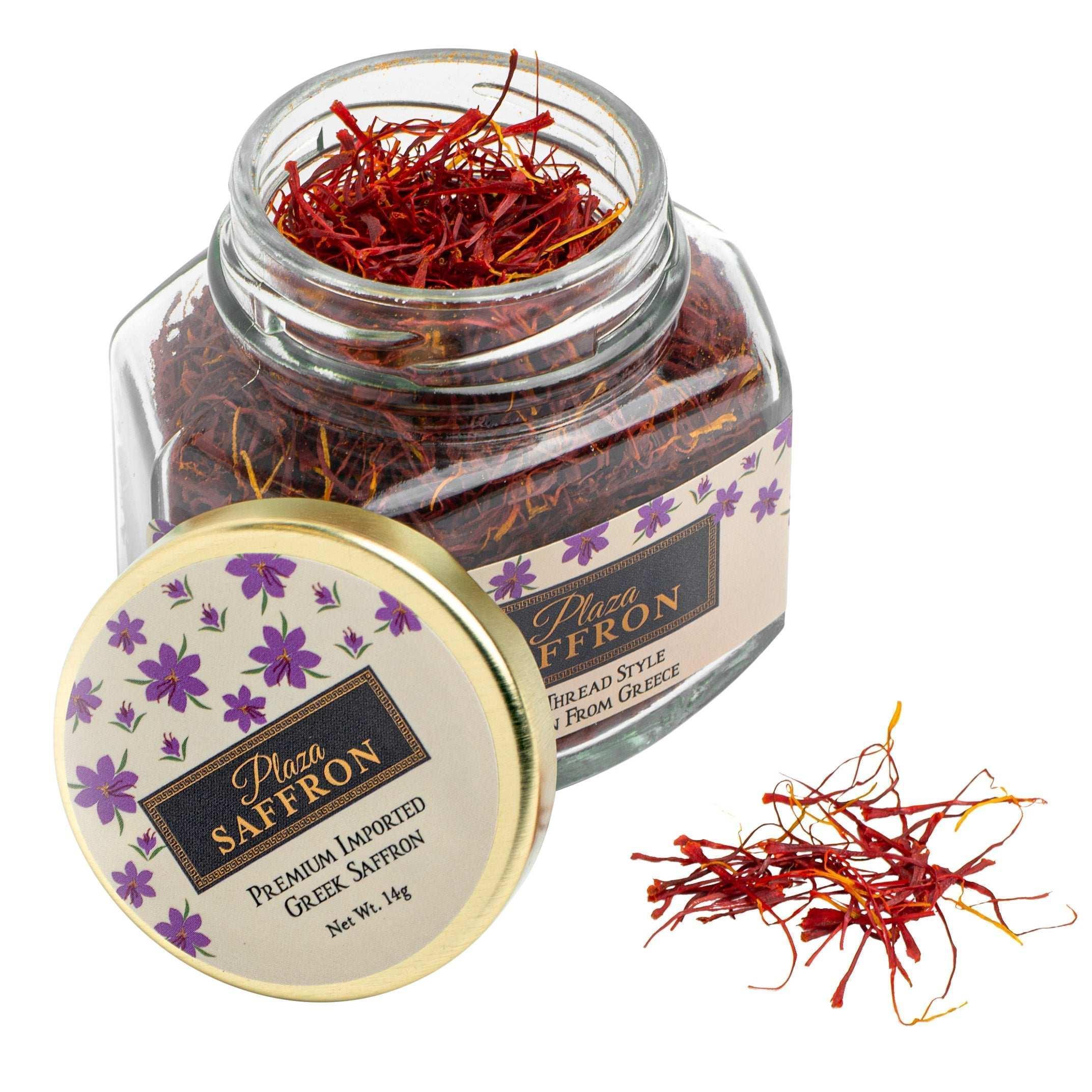 Full Thread Greek Saffron 14 Gram Jar - Image 2