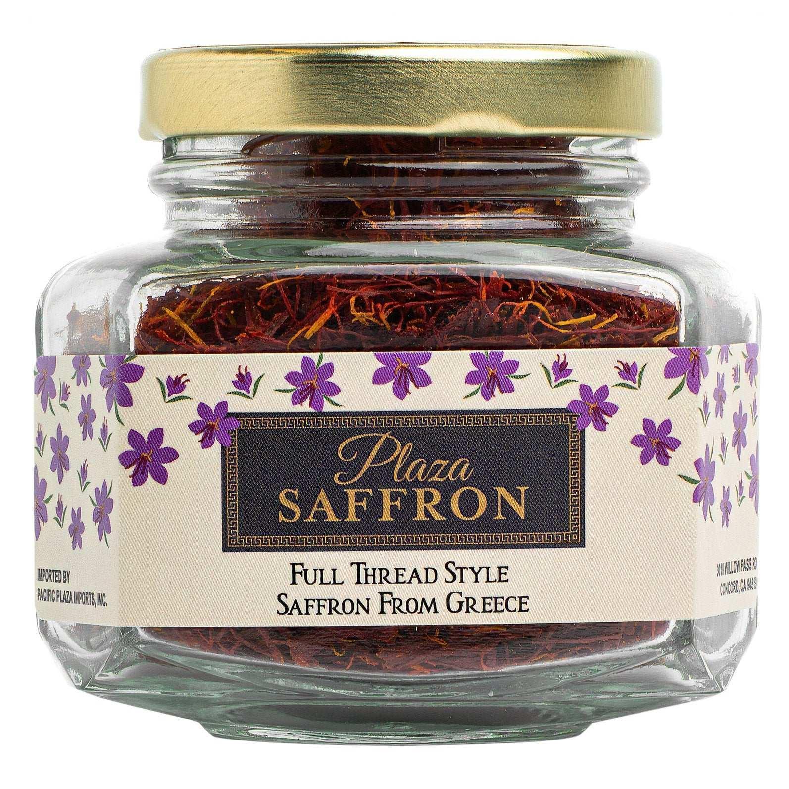 Full Thread Greek Saffron 14 Gram Jar - Image 3