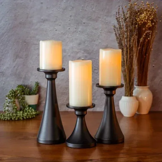 Fusion Tapers, Pillars, Holders and Remote, 9-piece Set - Image 6