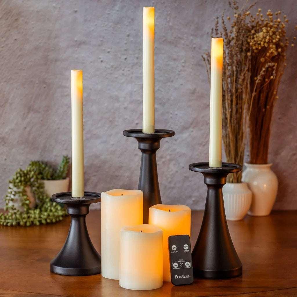 Fusion Tapers, Pillars, Holders and Remote, 9-piece Set - Image 7