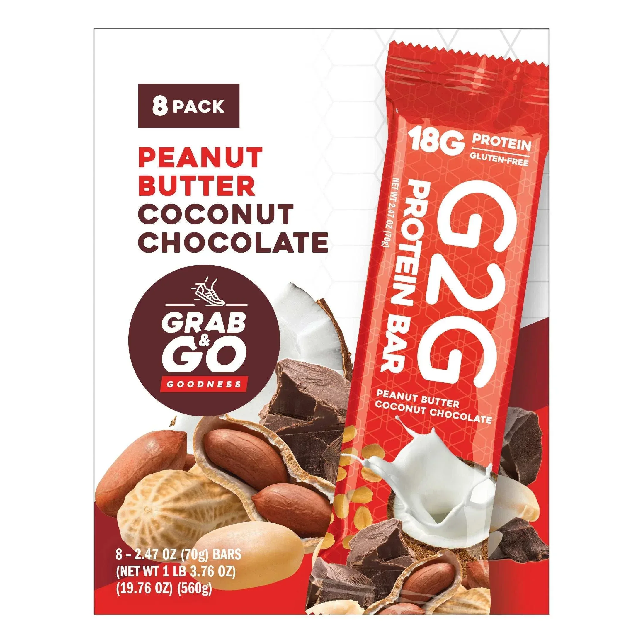G2G Protein Bar Variety 3-pack (24 Total Bars) - Image 5