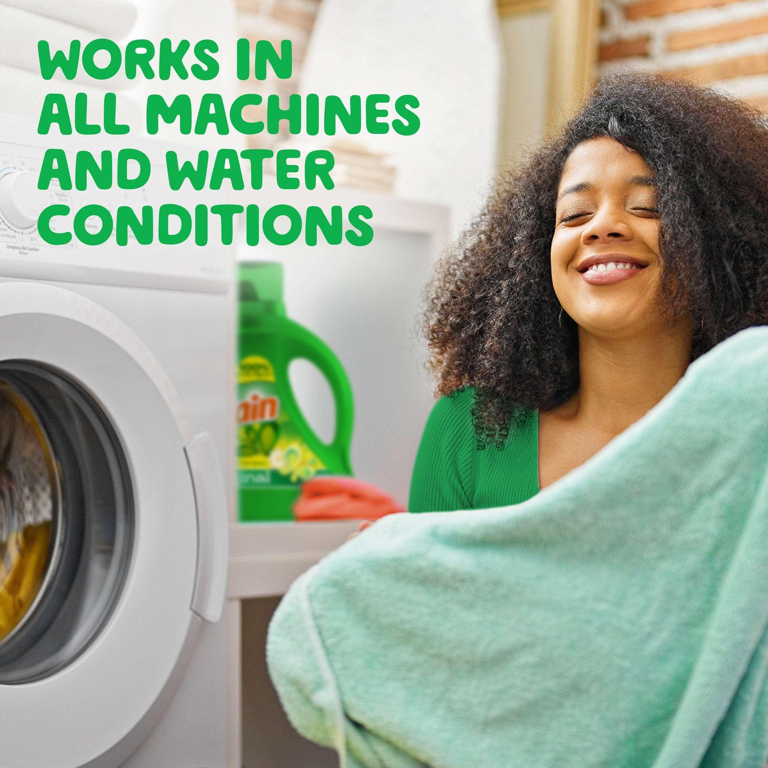 Gain Laundry Detergent Liquid with Odor Fighters, Original Scent, 46 fl oz, 32 Loads - Image 3