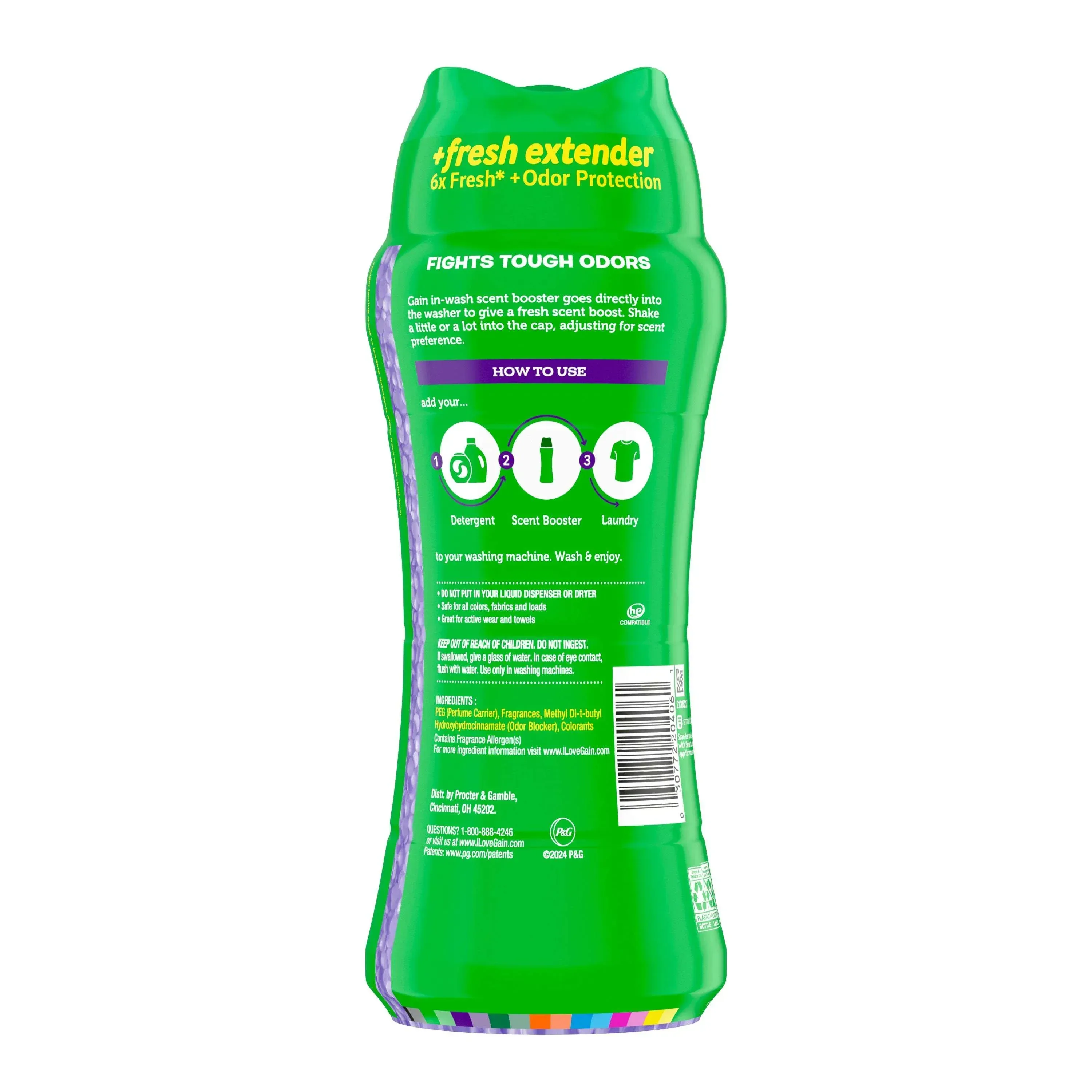 Gain Laundry Scent Beads, Fireworks In-Wash Scent Booster, Moonlgith Breeze Scent, 13.2oz - Image 10