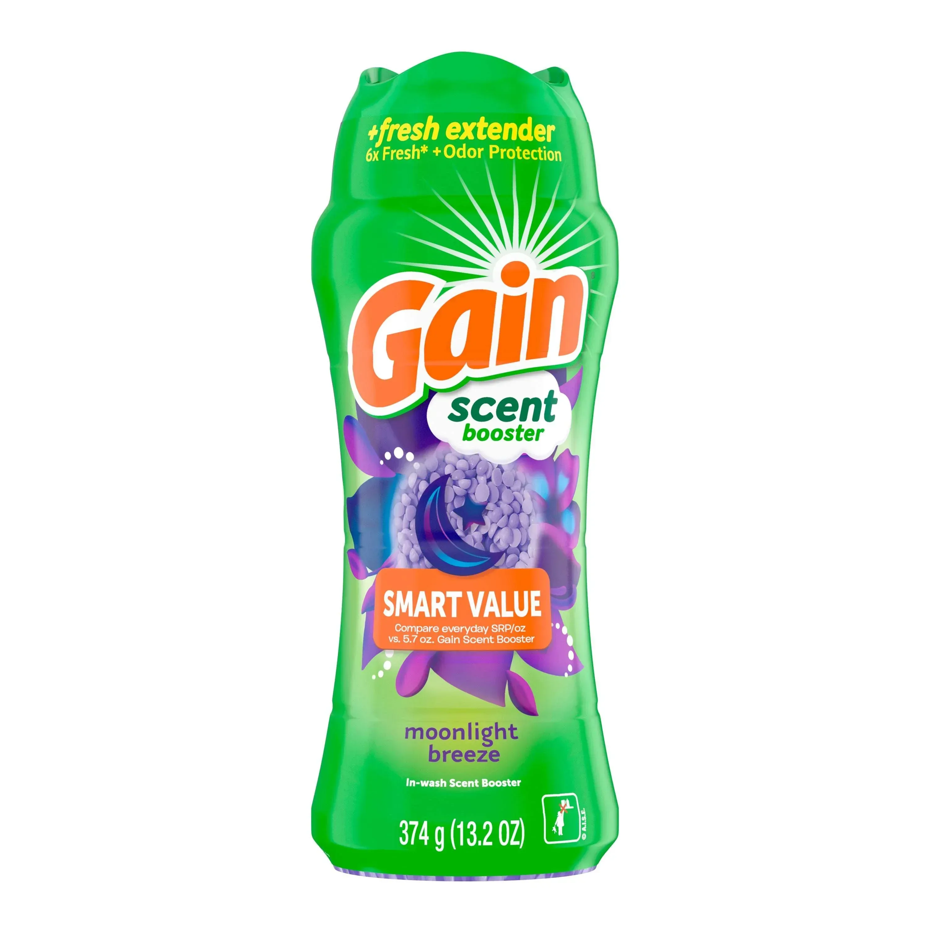 Gain Laundry Scent Beads, Fireworks In-Wash Scent Booster, Moonlgith Breeze Scent, 13.2oz - Image 9