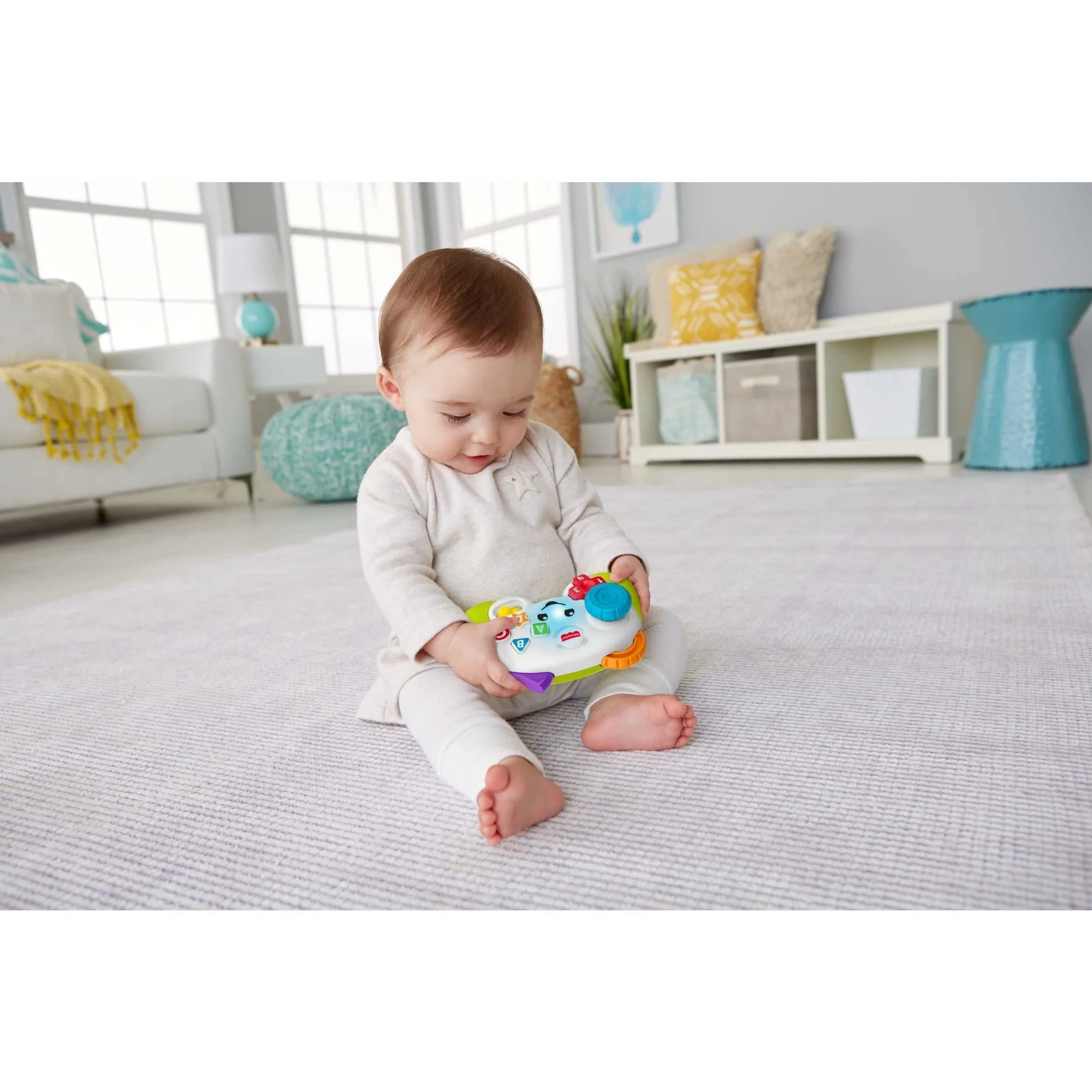 Fisher-Price Laugh & Learn Game & Learn Controller Musical Baby Toy with Lights - Image 6