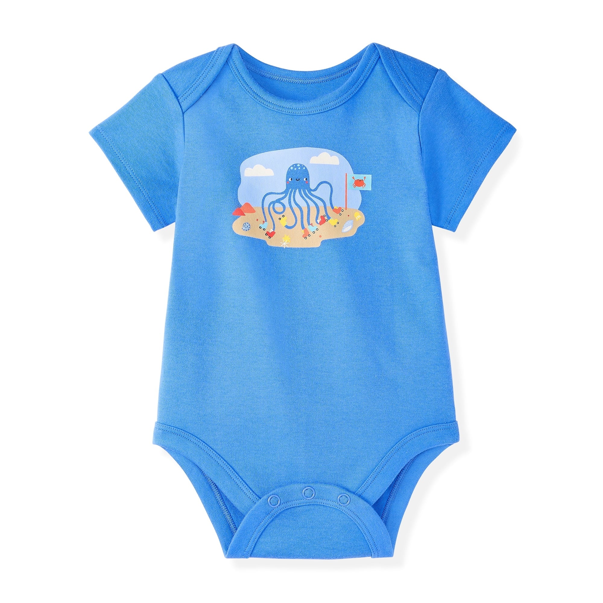 Garanimals Newborn Baby Boy, Girl & Unisex Cotton Short Sleeve Bodysuits, Multiple Sizes 0–24 Months, 4-Pack - Image 13