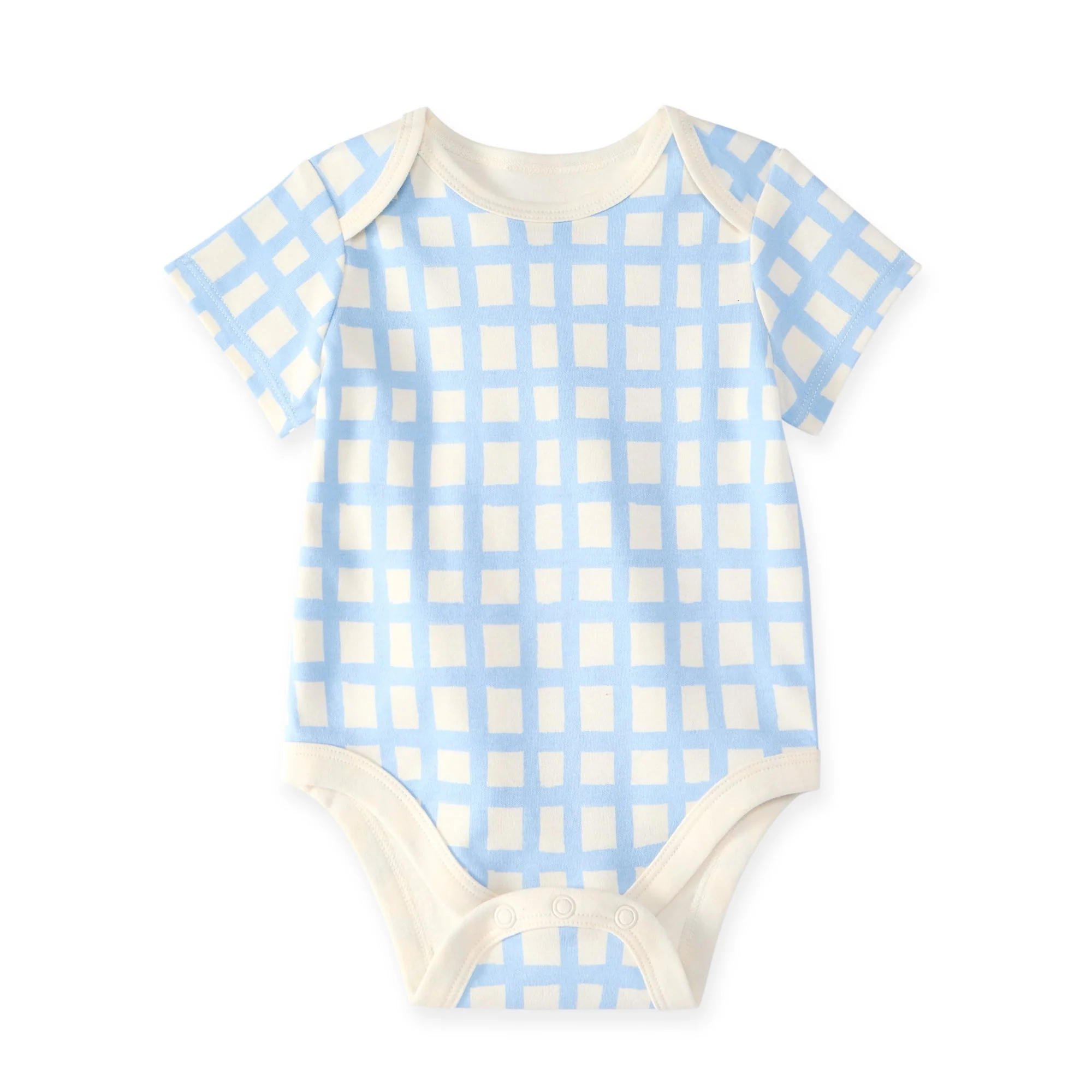 Garanimals Newborn Baby Boy, Girl & Unisex Cotton Short Sleeve Bodysuits, Multiple Sizes 0–24 Months, 4-Pack - Image 14