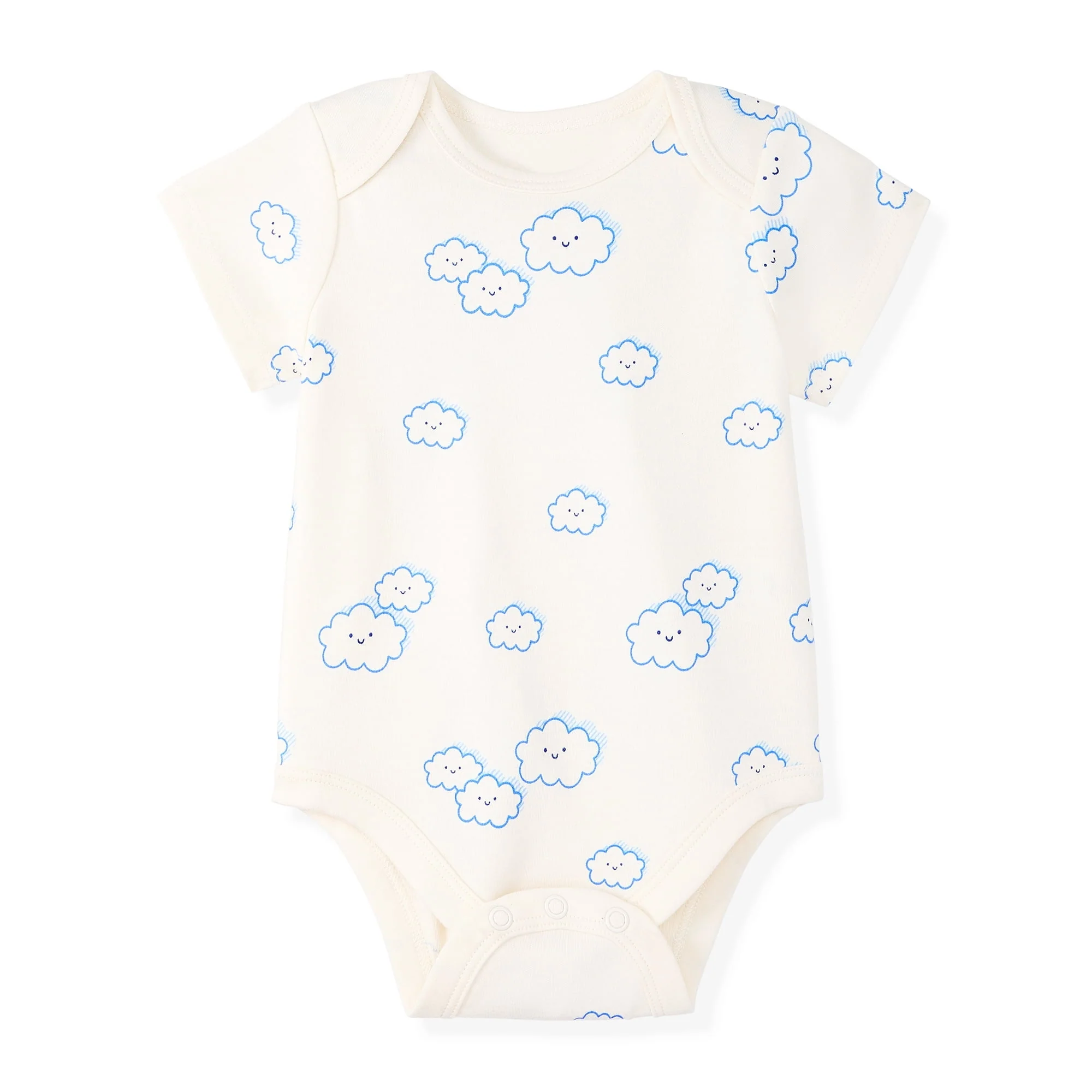 Garanimals Newborn Baby Boy, Girl & Unisex Cotton Short Sleeve Bodysuits, Multiple Sizes 0–24 Months, 4-Pack - Image 18